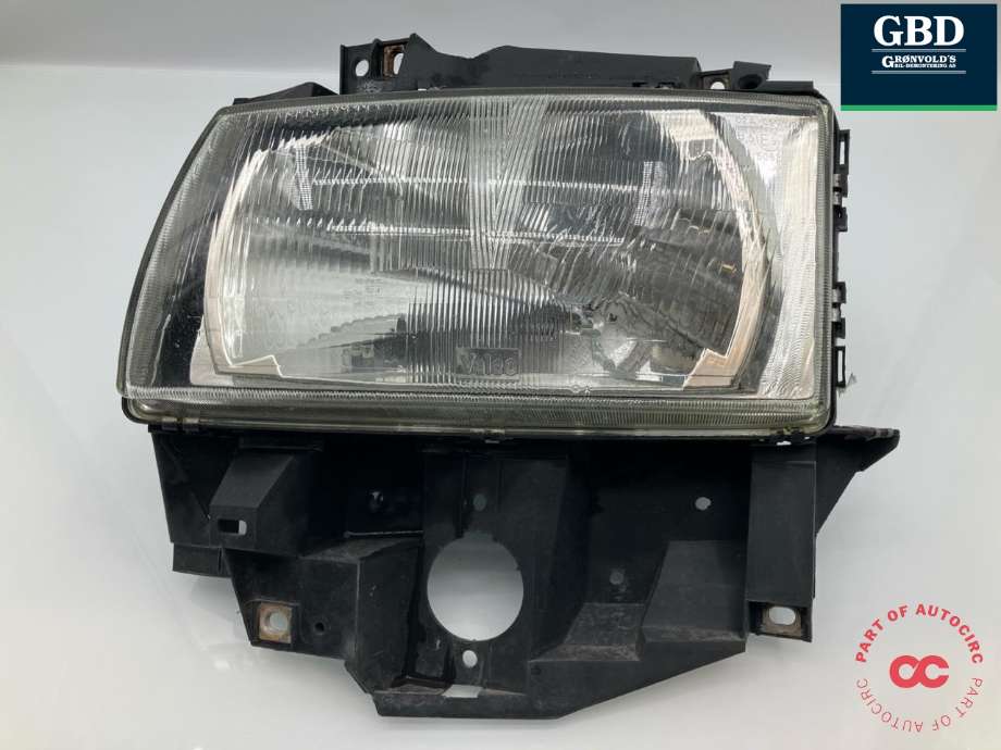 Frontlykt venstre halogen til VW Transporter / Caravelle, 1990-2003 (T4) (T4) (7D1 941 009 H)