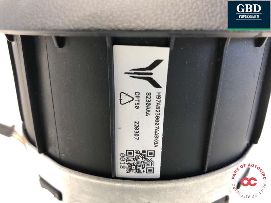 Airbag rattpute til Voyah Free 2021-->> (823004006|H97A8230007AABKGA|8230AAA)