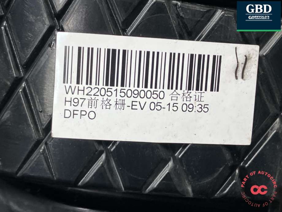 Grill til Voyah Free 2021-->>  (791401001|WH220515090050|)