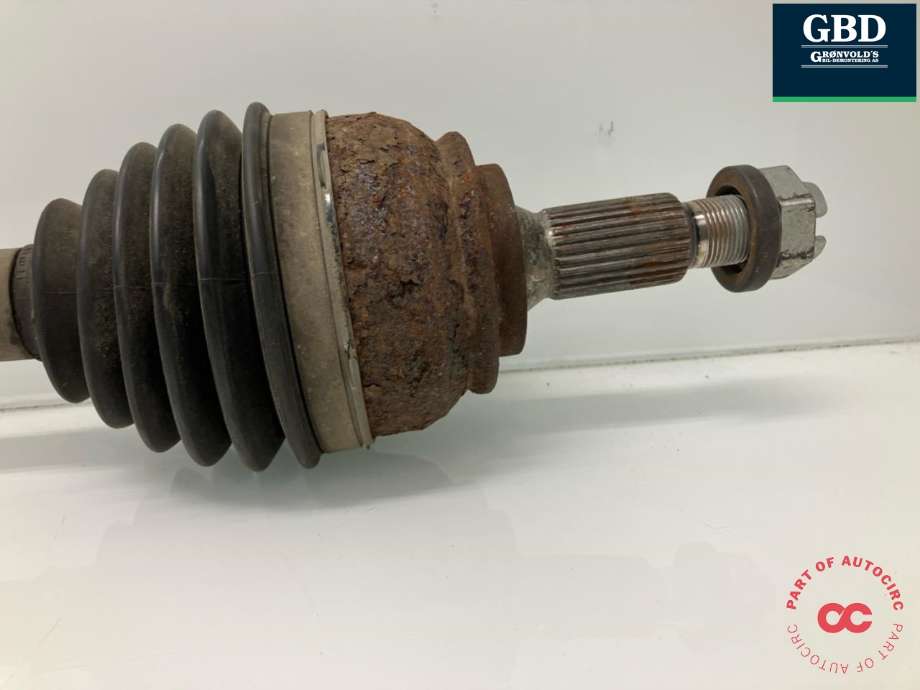Drivaksel høyre foran, bensin/automat til Peugeot 3008 2016-->> (Type II)  (98 400 143 80|16 758 597 80|)