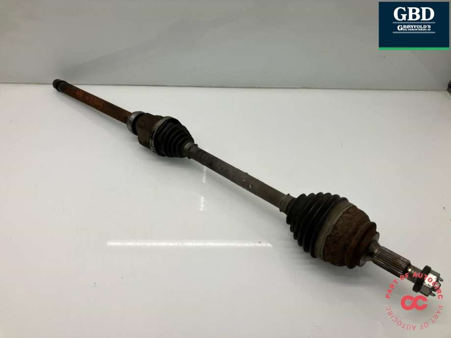 Drivaksel høyre foran, bensin/automat til Peugeot 3008 2016-->> (Type II)  (98 400 143 80|16 758 597 80|)