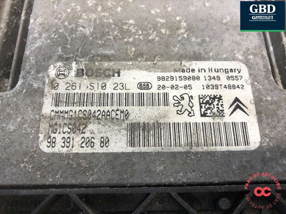 Styreenhet motor til DS DS7 Crossback 2018-->>  (16 475 717 80|)