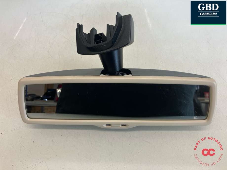 Speil innvendig til VW Golf, Plus/Cross 2009-2013 (Fase 2) (5M0 857 511 C|5M0 857 511 B 9B9|5M0 857 511 C SMA)
