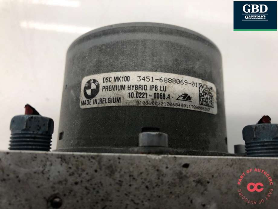 ABS sentral til BMW 2-Serie, Active/Gran Tourer 2014-->> (F45/F46) (F45/F46) (34 51 5 A37 4B9|34 51 7 916 194|)
