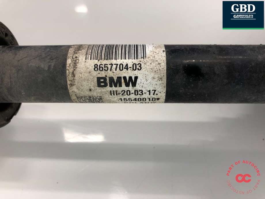Drivaksel høyre foran, bensin/automat til BMW 2-Serie, Active/Gran Tourer 2014-->> (F45/F46) (F45/F46) (31 60 5 A2E 014|)