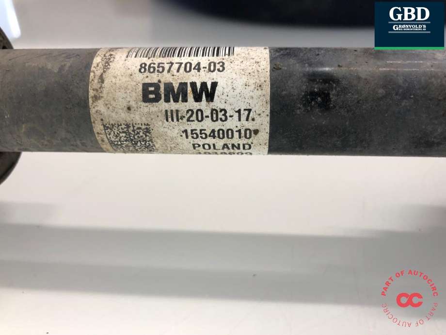 Drivaksel høyre foran, bensin/automat til BMW 2-Serie, Active/Gran Tourer 2014-->> (F45/F46) (F45/F46) (31 60 5 A2E 014|)