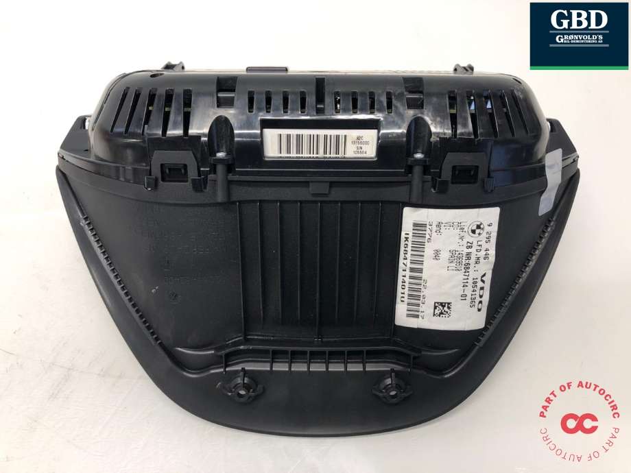 Instrumentpanel til BMW 2-Serie, Active/Gran Tourer 2014-->> (F45/F46) (F45/F46) (62 10 5 A03 E60|)