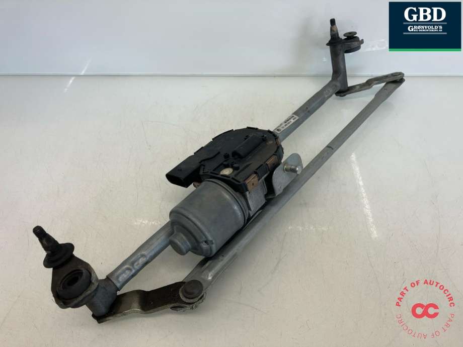 Viskermotor frontrute komplett m/overføring til Škoda Octavia 2013-2016 (Type III, Fase 1)  (BOSCH|1Z1 955 119 D|1Z1 955 601| 1 397 220 652|1Z1 955 023E| 3 397 021 452)