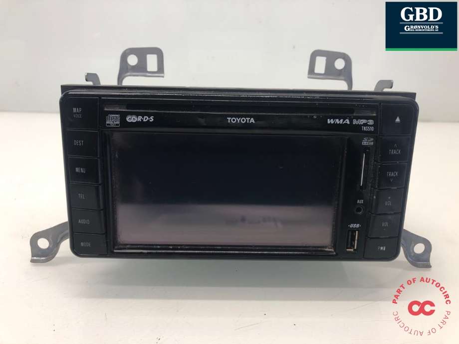 Bilstereo til Toyota Avensis 2009-2015 (Type III, Fase 1)  (8612005180|)