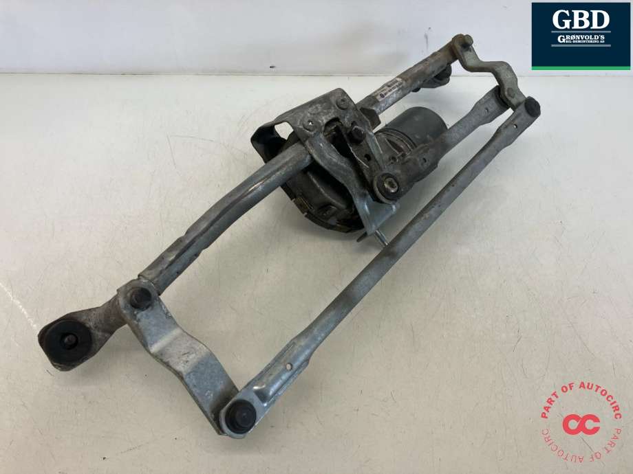 Viskermotor frontrute komplett m/overføring til VW Touran 2007-2010 (Type I, Fase 2)  (1T1 955 601 A|)