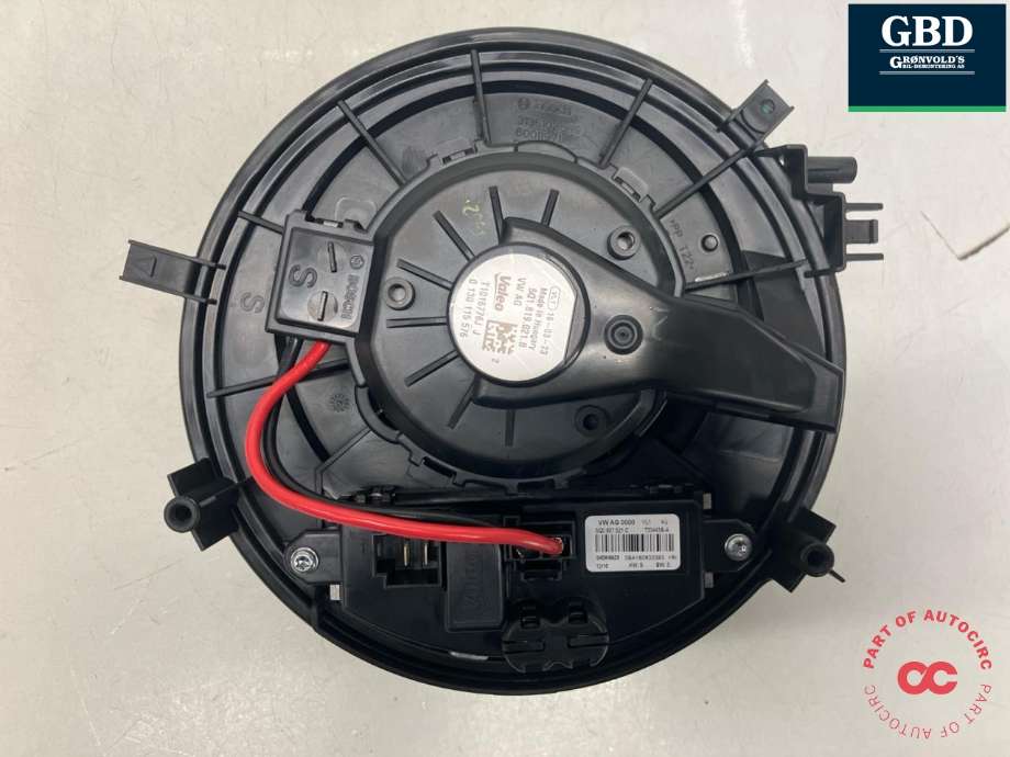 Varmeapparat motor til VW Golf VII 2012-2017 (Fase 1)  (VALEO|5Q1 819 021 H|5Q1 819 021 B|T1016776J| 0 130 115 576)