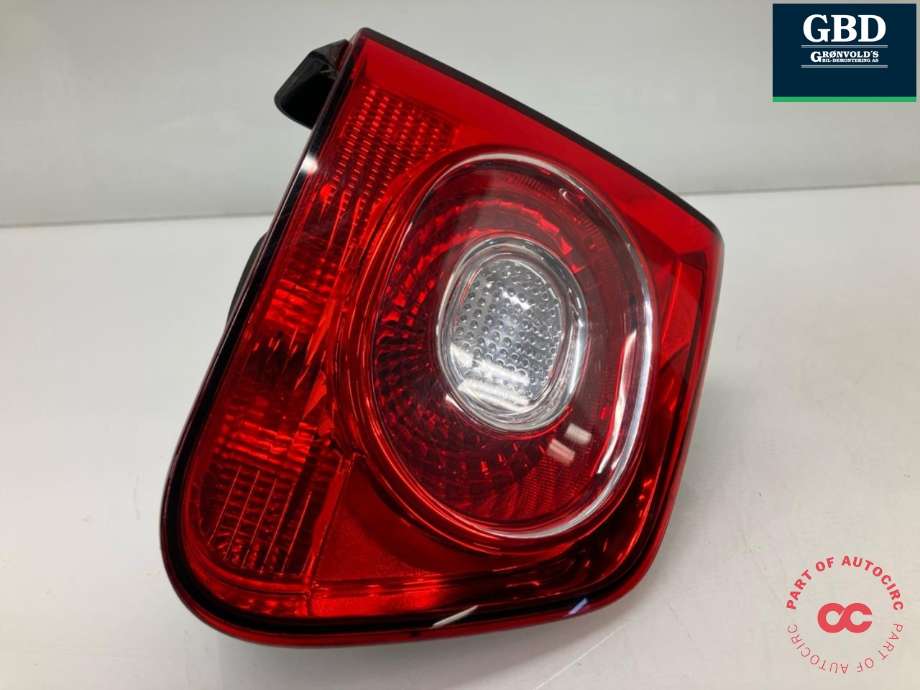 Baklykt venstre indre til VW Tiguan 2011-2016 (Type I, Fase 2)  (5N0 945 107 B|5N0 945 093 B|)