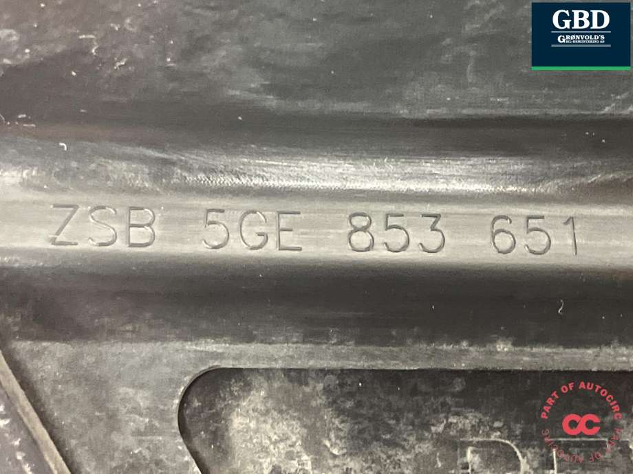 Grill til VW e-Golf 2014-2017 (Fase 1) (5GE 853 651|5GE 853 651 CYR|)