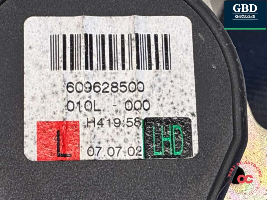Sikkerhetsbelte foran venstre til VW Golf V, Combi 2003-2008  (1K4 857 705 AR|1K4 857 705 AR RAA|)