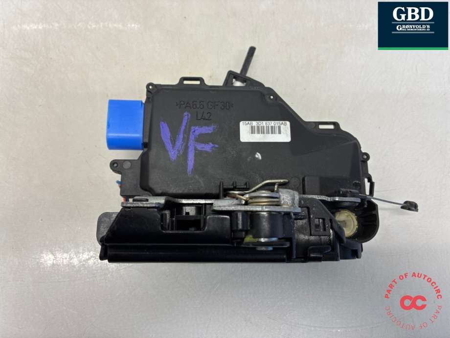 Låsekasse venstre foran til VW Golf V, Combi 2003-2008 (3D1 837 015 AP|)