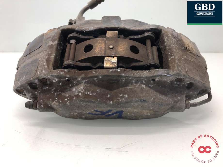 Bremsecaliper venstre foran til Tesla Model S 2013-2016 (Fase 1) (1003160-00-C | 1003160-00-B |1003160-00-D ||1007794-00-C | 1042639-00-B |1042639-00-C |1042639-00-D|1042639-00-E |1042639-00-F |1042639-98-E)