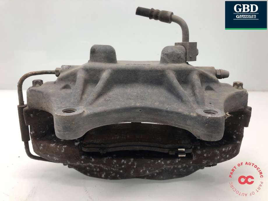 Bremsecaliper venstre foran til Tesla Model S 2013-2016 (Fase 1) (1003160-00-C | 1003160-00-B |1003160-00-D ||1007794-00-C | 1042639-00-B |1042639-00-C |1042639-00-D|1042639-00-E |1042639-00-F |1042639-98-E)