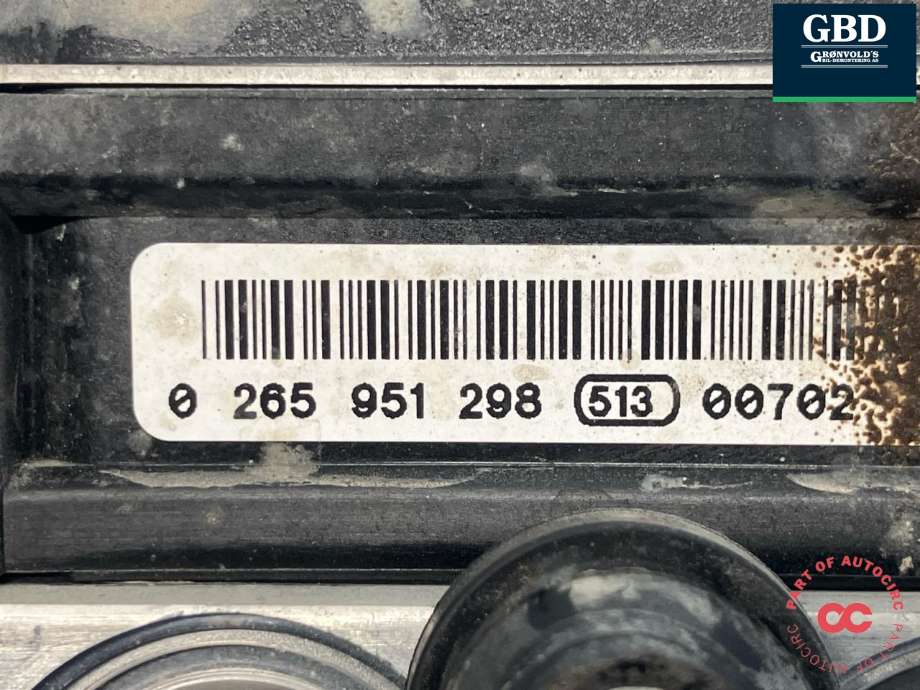 ABS sentral til Suzuki SX4 2009-2013 (Type I, Fase 2)  (5610051M90|)