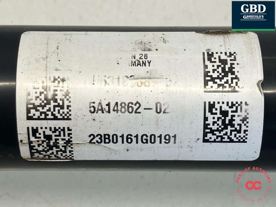 Drivaksel høyre bak, elbil til BMW i4 2021-->> (G26) (G26) (33 20 5 A14 862|)