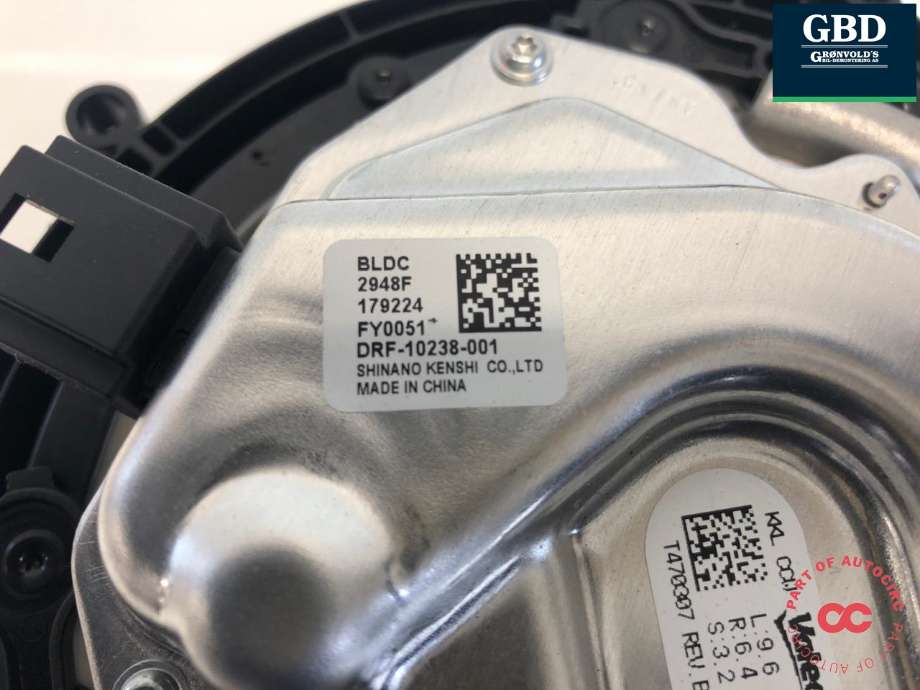 Varmeapparat motor til BMW i4 2021-->> (G26) (G26) (64 11 9 382 861|DRF-10238-001|)