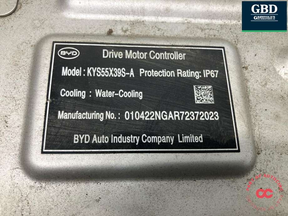Styreenhet diverse til BYD Sealion 2024-->>  (UKEBU-2100010A|KYS55X39S-A|)