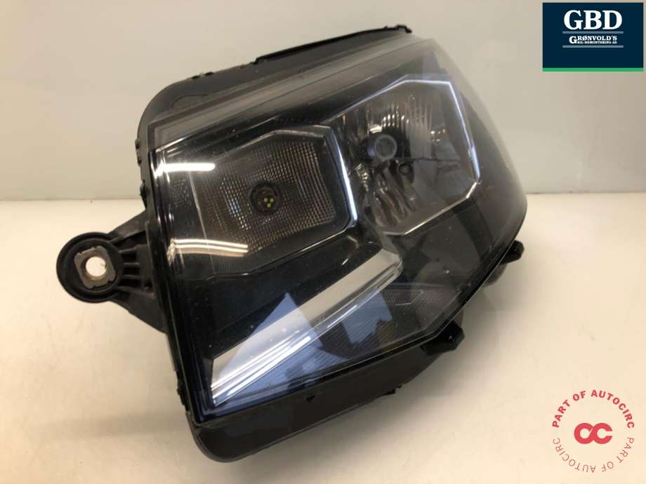 Frontlykt venstre halogen til VW Transporter / Caravelle 2015-2019 (T6) (T6) (7E1 941 015 AD|7E1941015AB|)