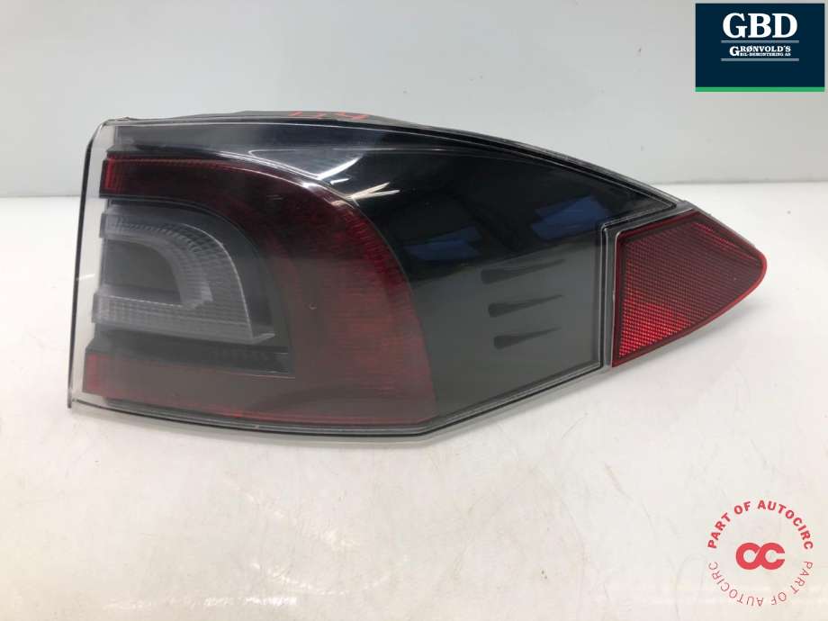 Baklykt høyre ytre til Tesla Model S, 2013-2016 (Fase 1)  (6005921-00-B)