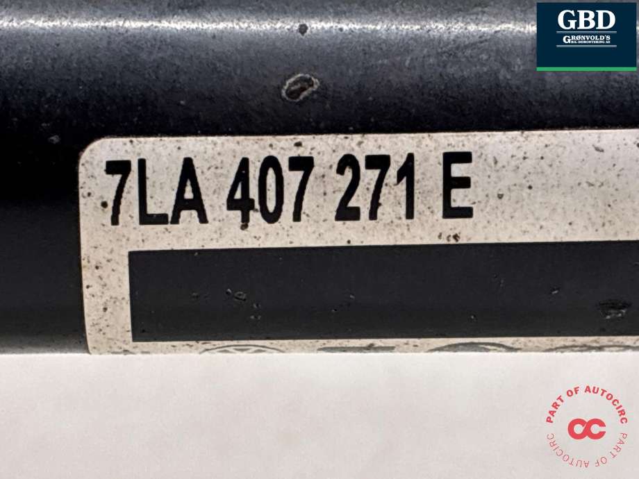 Drivaksel venstre foran, diesel/automat til VW Transporter / Caravelle 2019-->> (T6.1) (T6.1) (7LA 407 271 E|)