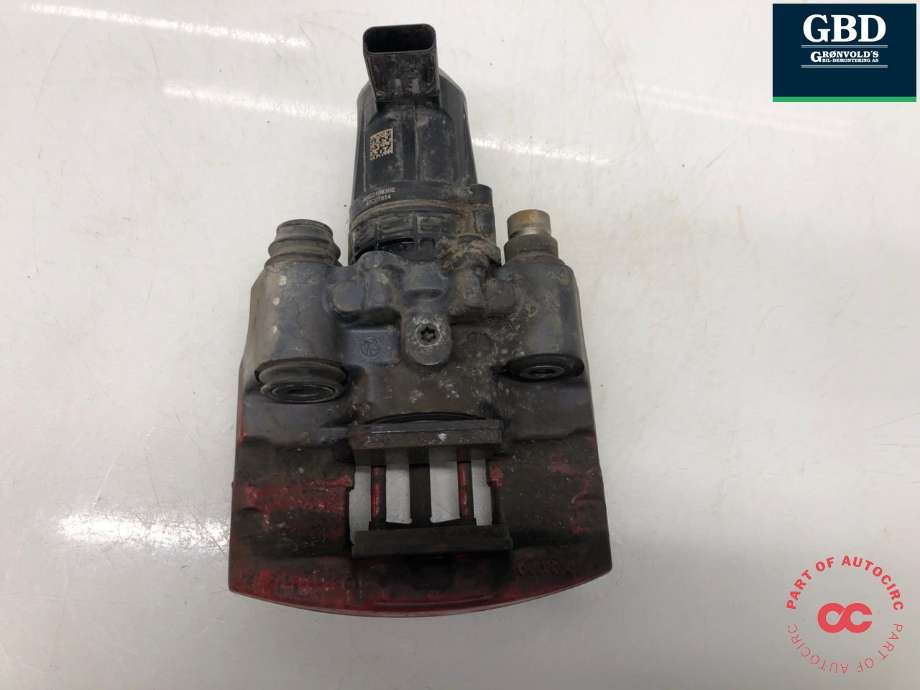 Bremsecaliper høyre bak, elektrisk til Tesla Model S 2013-2016 (Fase 1) (1021250-00-F|)