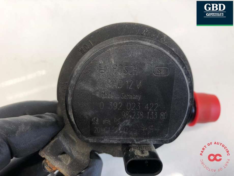 Sirkulasjonspumpe til DS DS7 Crossback 2018-->> (9823813380|)