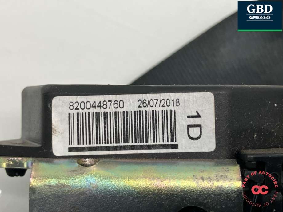 Sikkerhetsbelte foran høyre til Renault Kangoo 2008-2021 (Type II)  (8200448760|)