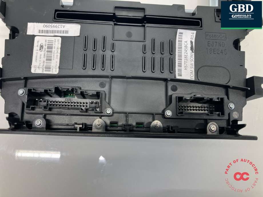 Varmeapparat betjening til Ford Mondeo 2014-2019 (Type V, Fase 1)  (2215664|HS7T-18E245-DCC|GS7T-18E245-BCC)