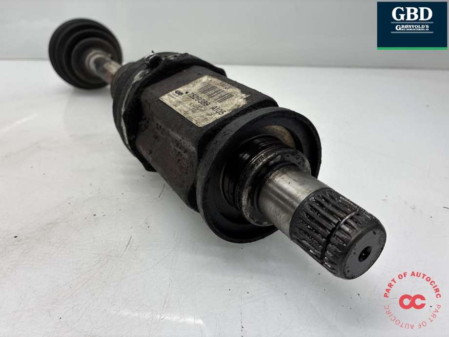 Drivaksel venstre foran, diesel/automat til BMW 5-Serie 2003-2010 (E60/E61) (E60/E61) (31 60 7 570 273|7570269|)