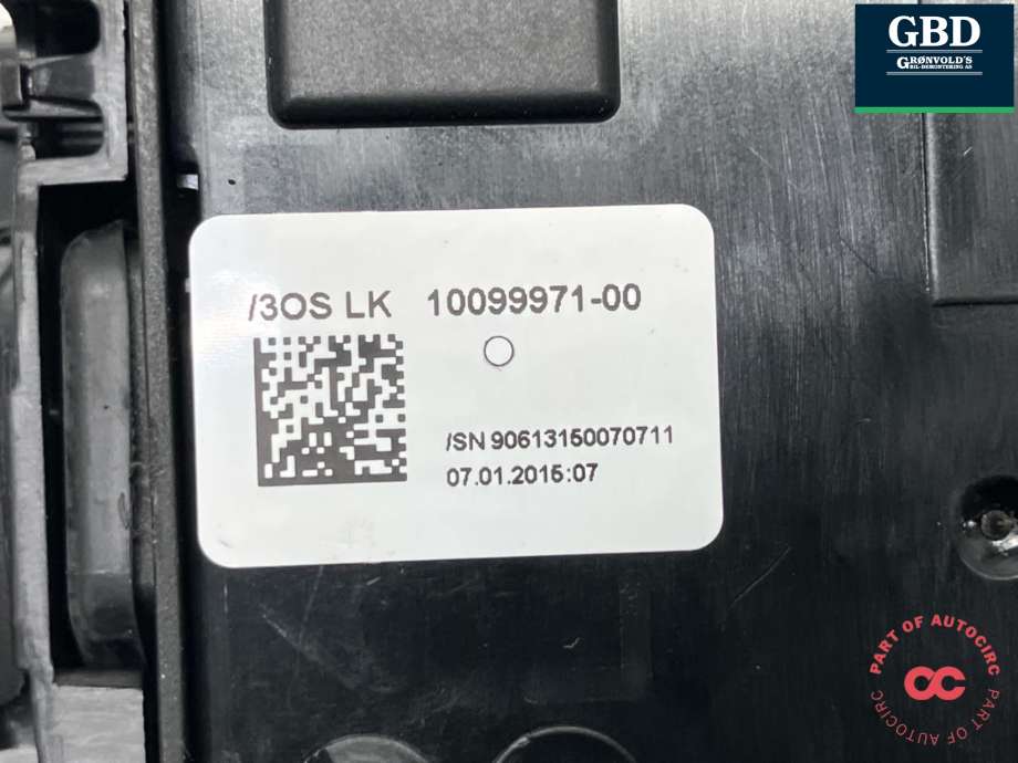 Girstang/girvelger automat til BMW 3-Serie 2012-2018 (F30/F31/F34) (F30/F31/F34) (61 31 7 950 384|)