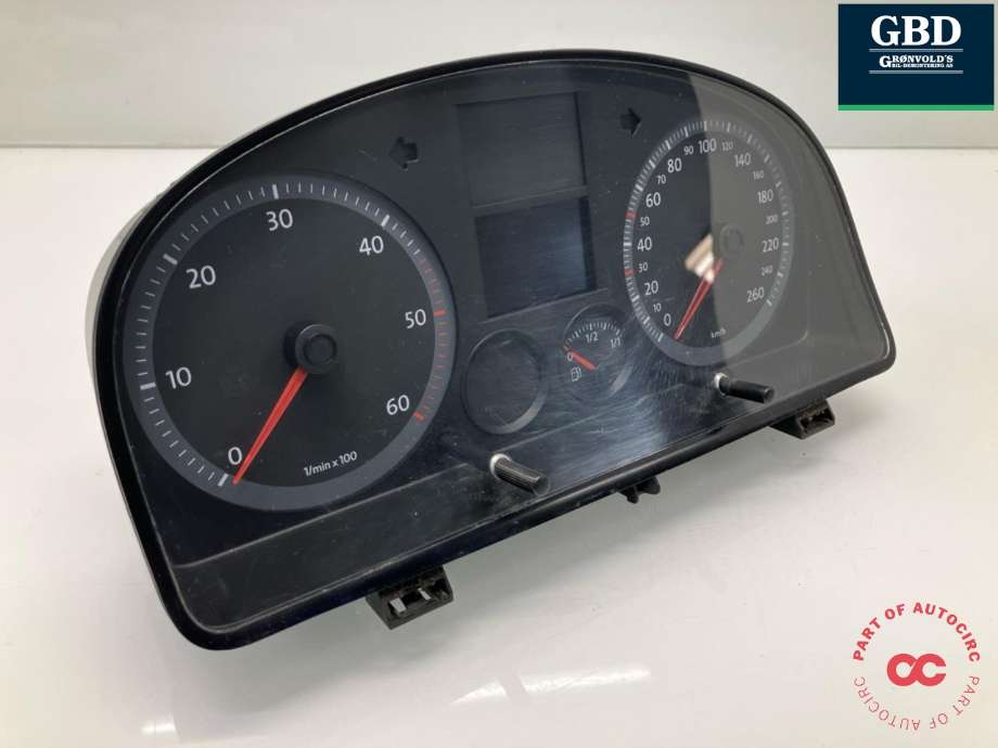Instrumentpanel til VW Caddy 2004-2010 (Type III, Fase 1)  (2K0 920 844 CX|2K0 920 844 CX Z02|2K0920844A)