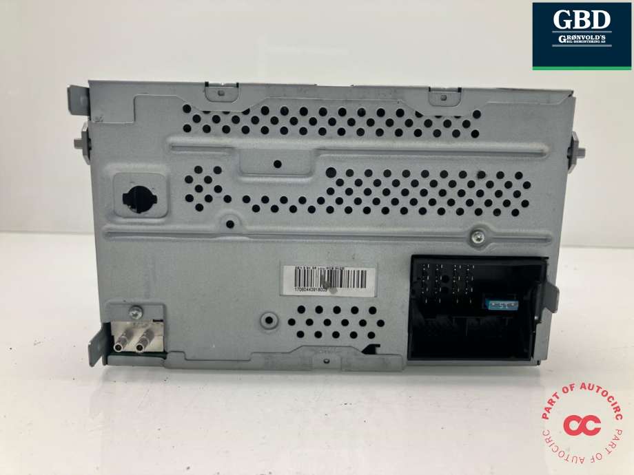 Bilstereo til Škoda Octavia 2009-2013 (Type II, Fase 2)  (1Z0 035 161 N|1Z0 035 161 G|)