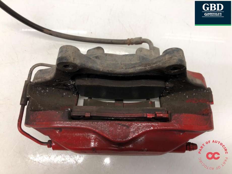 Bremsecaliper venstre foran til Tesla Model S 2013-2016 (Fase 1)  (1003160-00-C | 1003160-00-B |1003160-00-D ||1007794-00-C | 1042639-00-B |1042639-00-C |1042639-00-D|1042639-00-E |1042639-00-F |1042639-98-E)