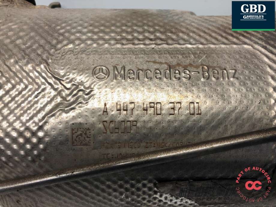 Partikkelfilter til Mercedes Vito 2014-->> (W447) (W447) (A 447 490 37 01|)
