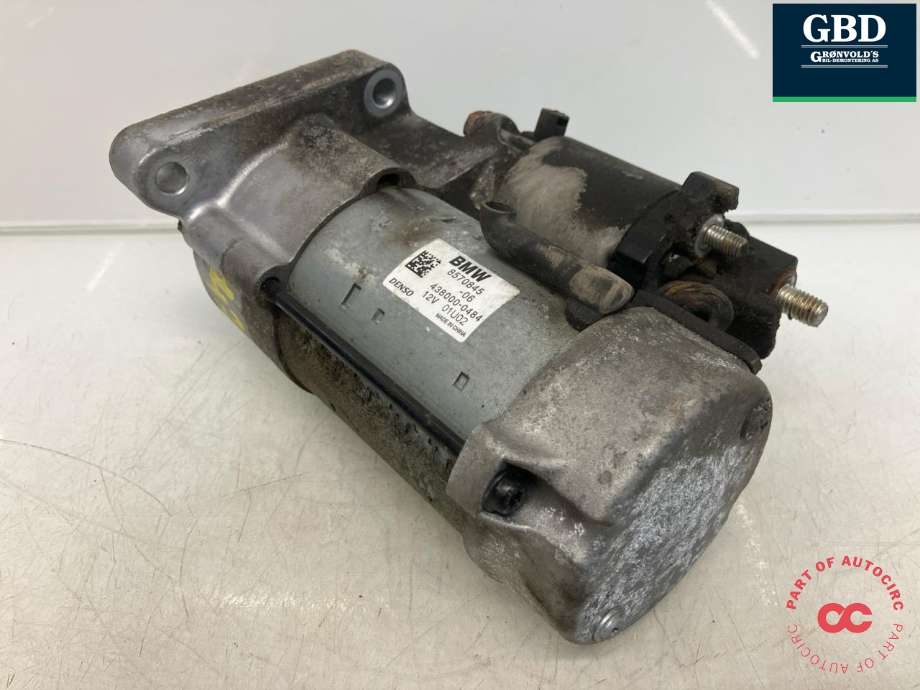 Starter diesel til BMW X1 2015-2022 (F48) (F48) (DENSO|12 41 8 570 845|438000-0484|8570845-06)