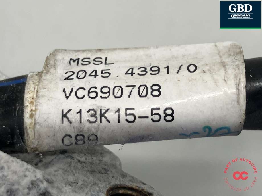 Speil venstre til VW Golf VII 2012-2017 (Fase 1) (5G1 857 507 BT|5G1 857 507 BT 9B9|)