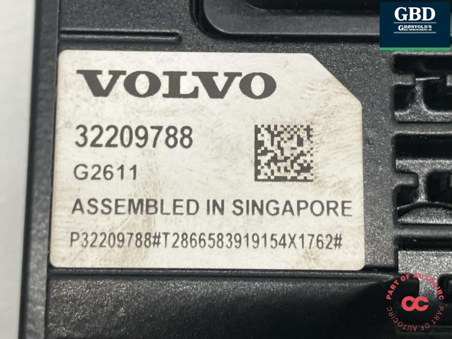 Kamera til Volvo XC60 2017-->> (Type II)  (36010456|32209788|)