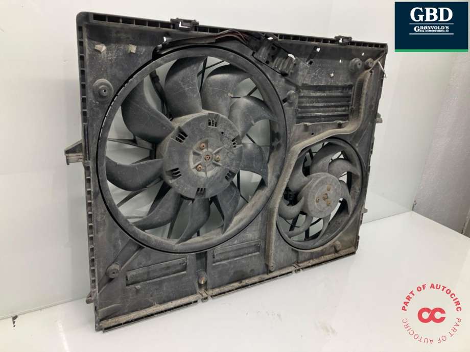 Kjølevifte elektrisk til Audi Q7 2006-2010 (Type I, Fase 1) (7L0 959 455 F|7L0 959 455 E|7L0 121 203 G)