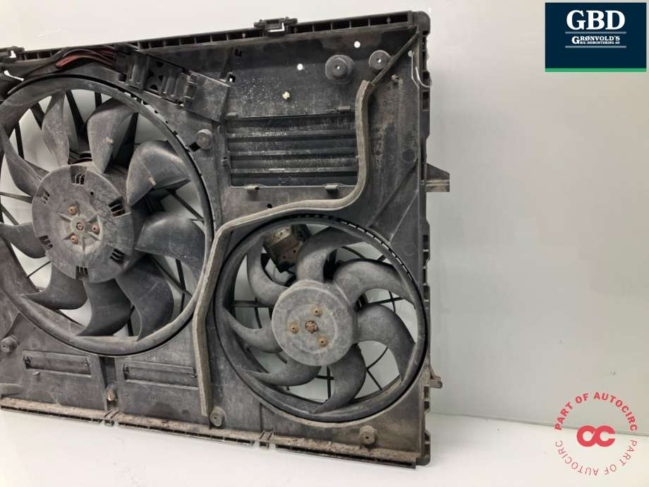 Kjølevifte elektrisk til Audi Q7 2006-2010 (Type I, Fase 1) (7L0 959 455 F|7L0 959 455 E|7L0 121 203 G)