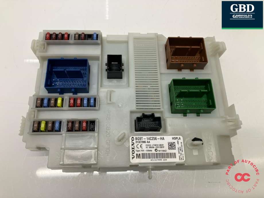 Sikringsboks kupe til Volvo V60 2010-2013 (Type I, Fase 1) (31327994|31327995 AA|)