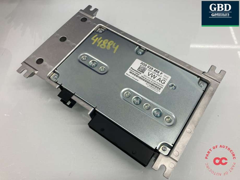 Bilstereo forsterker til VW ID.7 2023-->> (PANASONIC|3G0 035 466 F|EAAA1130N0|A1130N00027670)