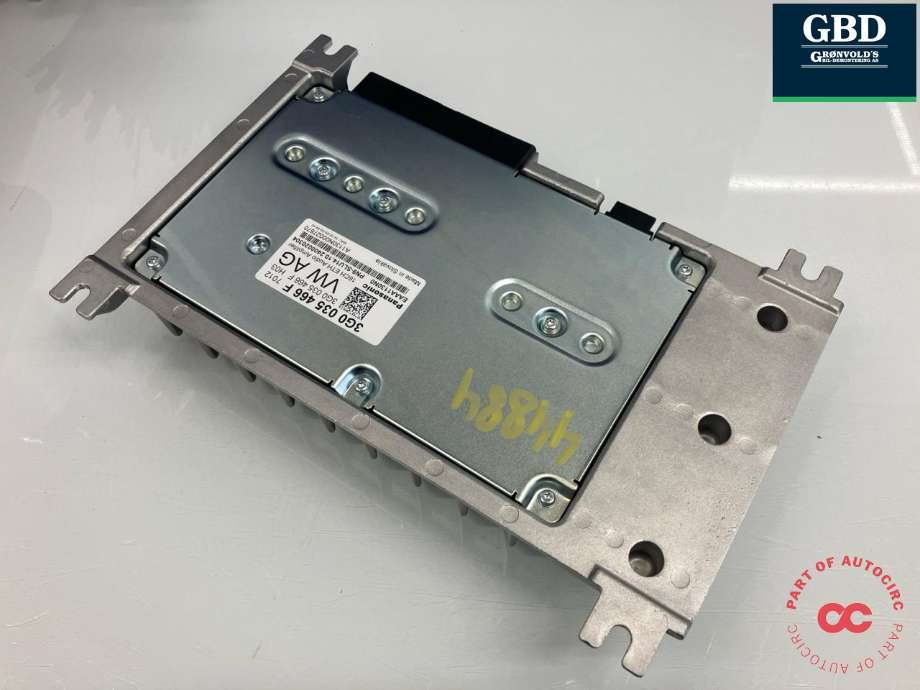 Bilstereo forsterker til VW ID.7 2023-->> (PANASONIC|3G0 035 466 F|EAAA1130N0|A1130N00027670)