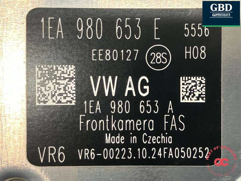 Kamera til VW ID.7 2023-->>  (1EA 980 653 E|1EA 980 653 A|)