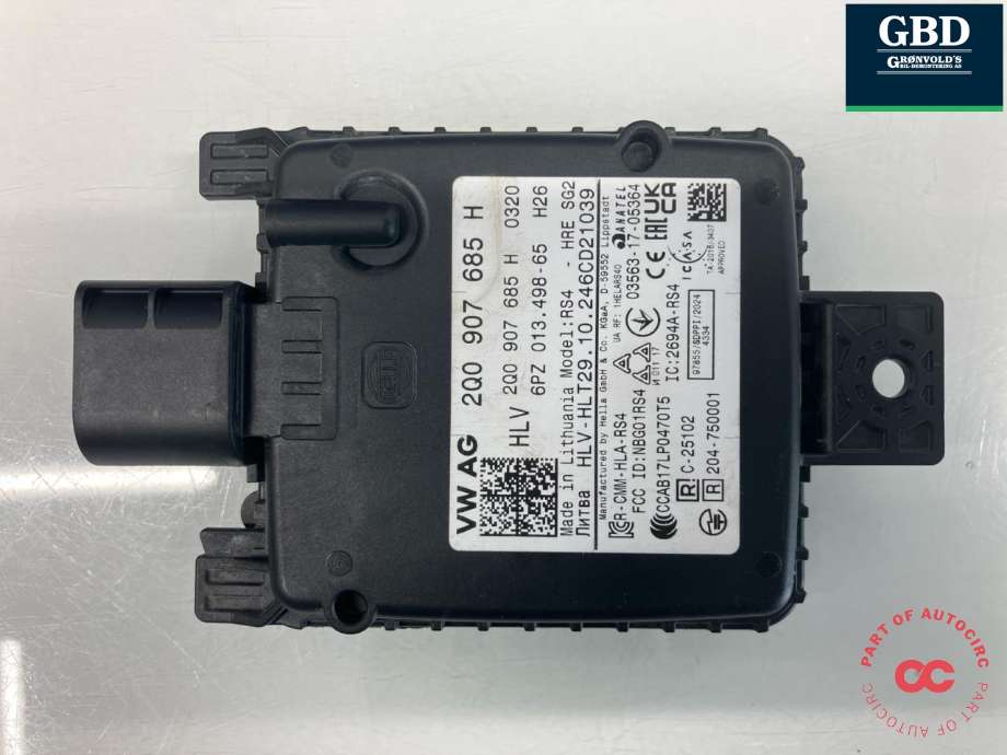 Sensor blindsone til VW ID.7 2023-->> (2Q0 907 685 H|6PZ 013.498-65|)