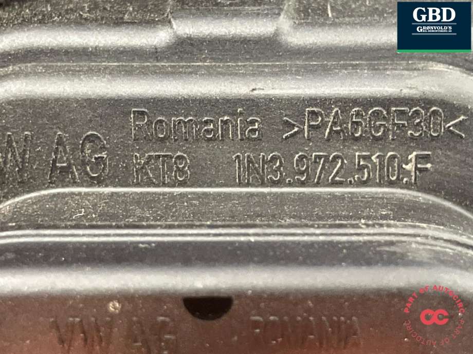 Batterilader inntak/luke til VW ID.7 2023-->>  (14A 971 531 S|1N3 972 510 F|AZL5099856S)