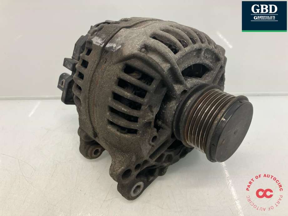 Dynamo diesel til Škoda Octavia 2009-2013 (Type II, Fase 2) (BOSCH|JZW 903 021 QX|03L 903 023 F|03L 903 023 FX| 0 124 525 091)